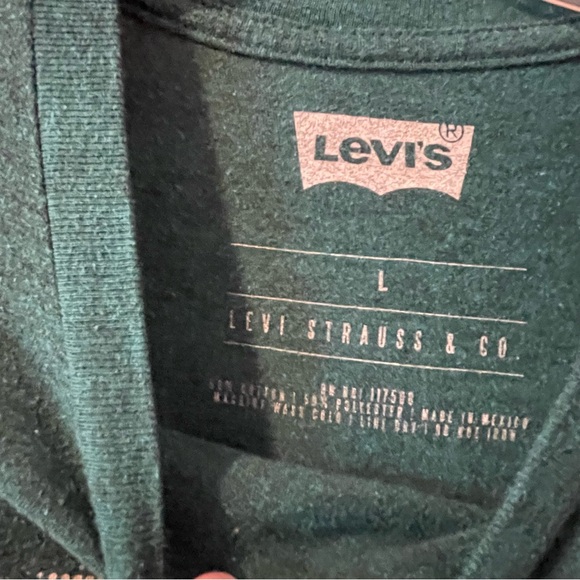 Levi's Teal Short Sleeve Tee - Picture 3 of 5